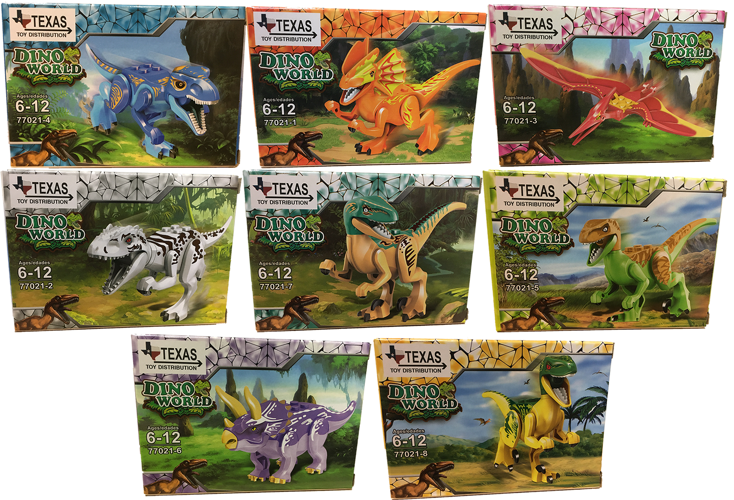 Dinosaur Brick Kit