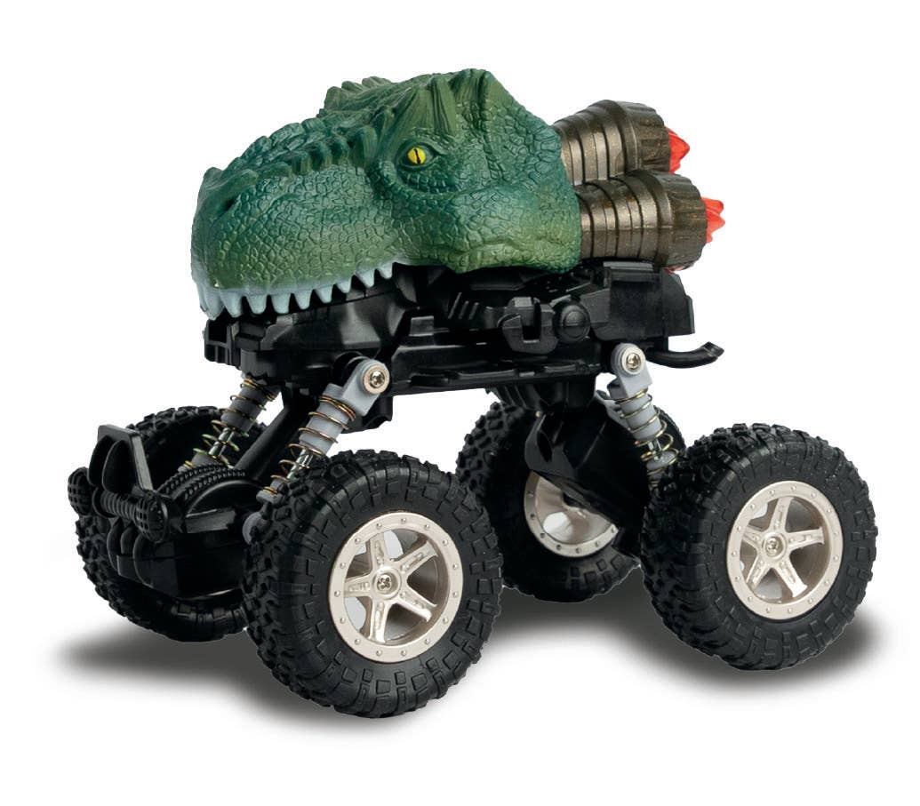 Wild TurboHeadz Pull Back Off-Roaders - T-Rex