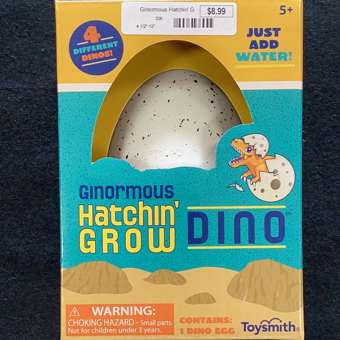 Ginormous Hatchin' Grow Dino