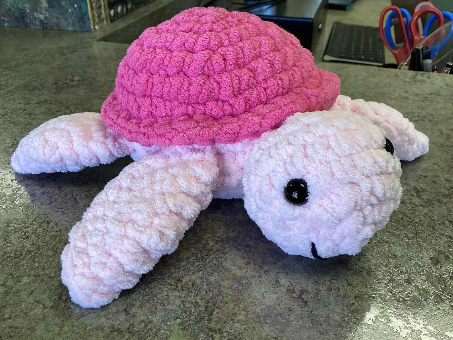 Crochet Turtle Large
