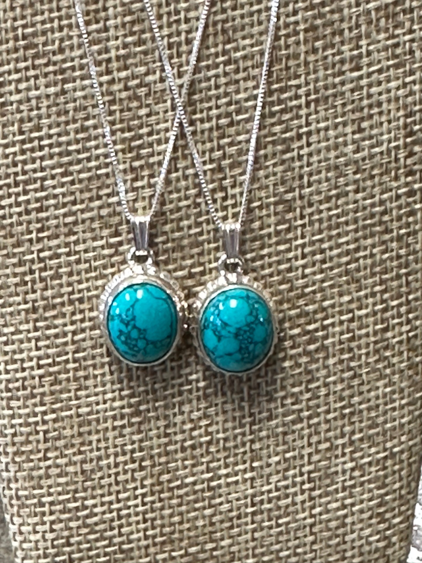 Turquoise/Silver Necklace