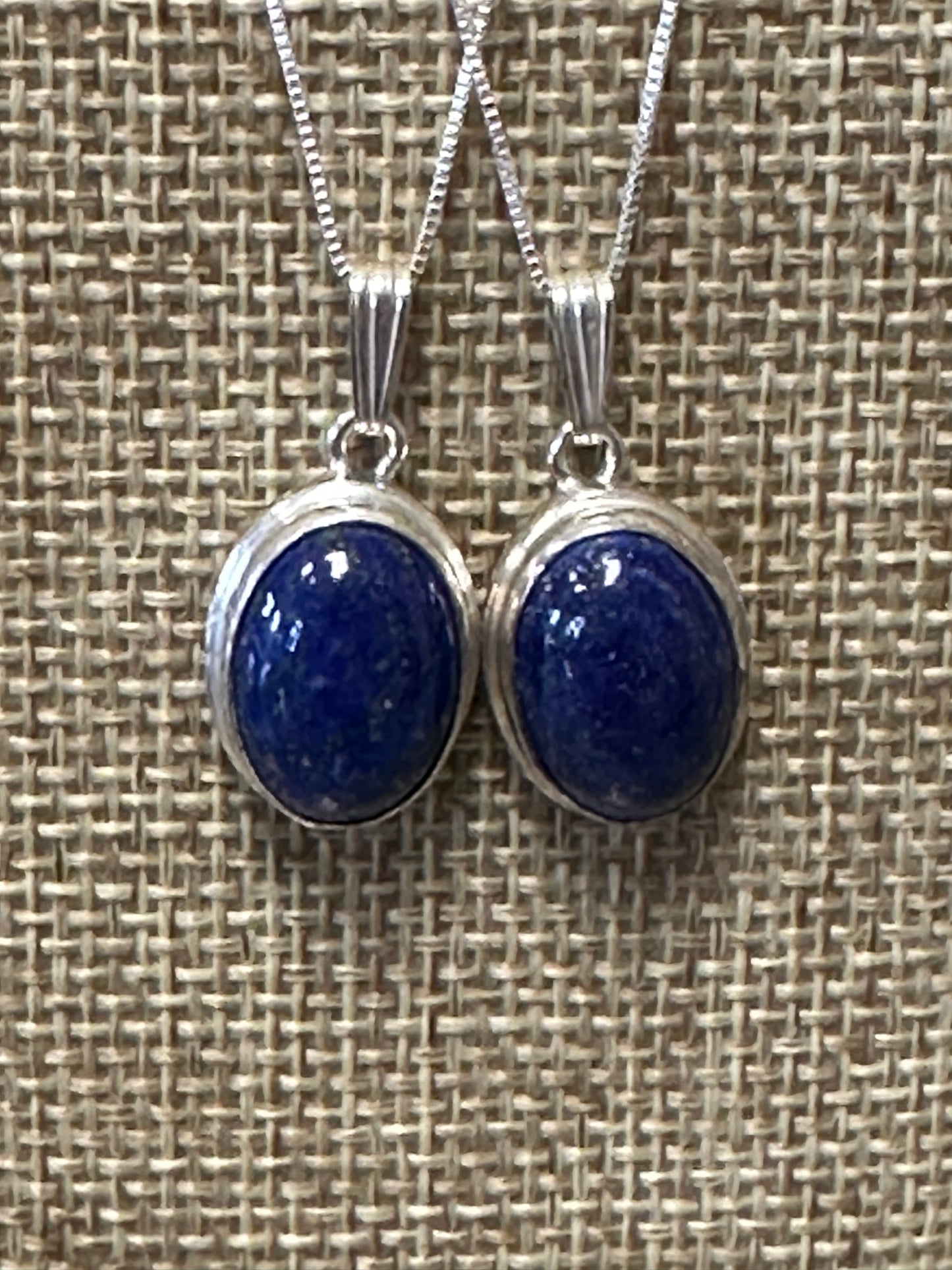Lapis Lazuli/Silver Necklace