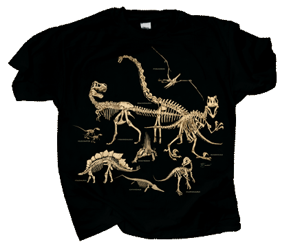 Dinosaur Bones T-Shirt