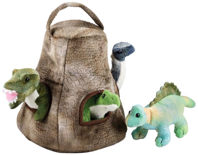 Dinosaur House Cuddle Zoo