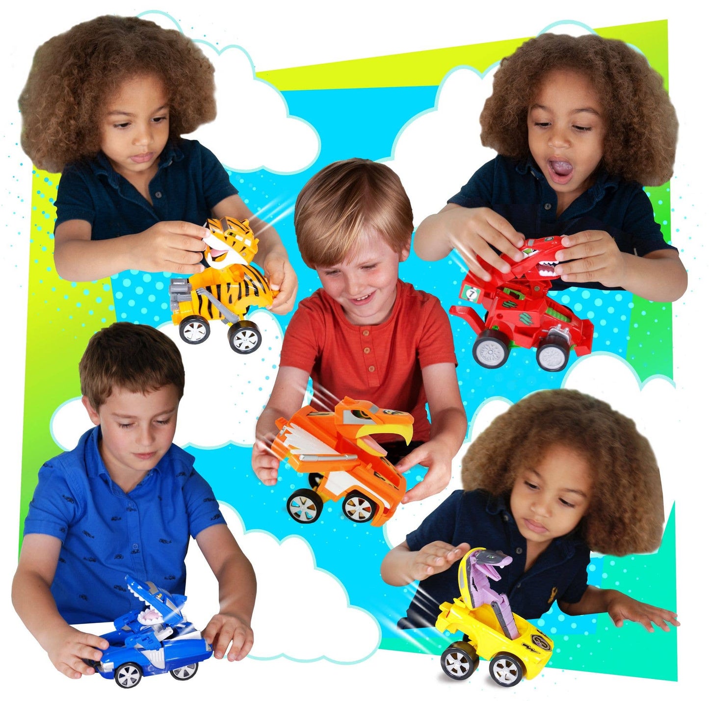 Convertimals Transformable Animal Cars - Dino