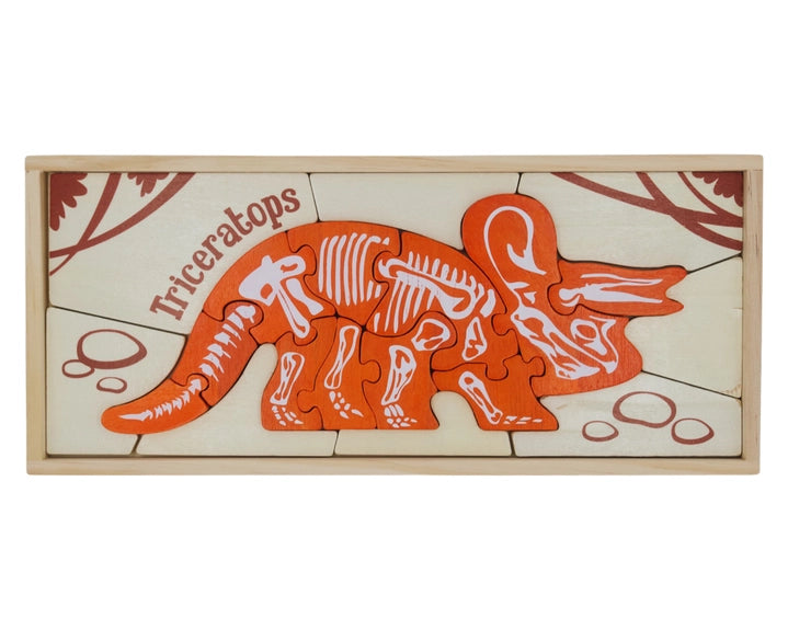 Triceratops Skeleton Puzzle