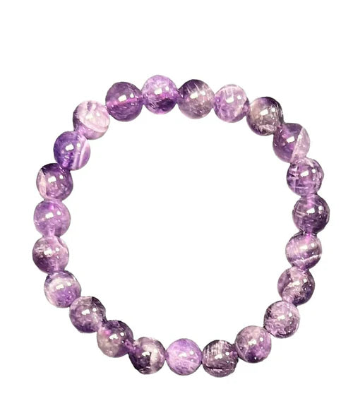 8mm Round Natural Stone Bracelet