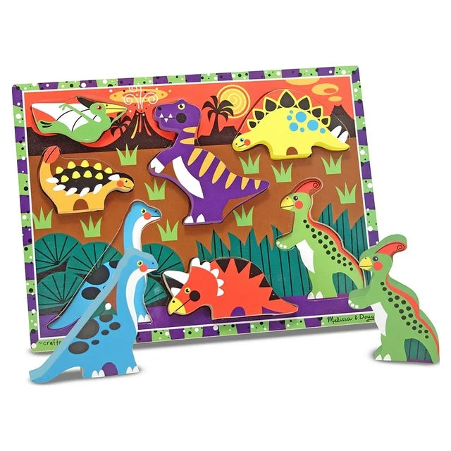 Dinosaurs Chunky Puzzle (7 pcs)