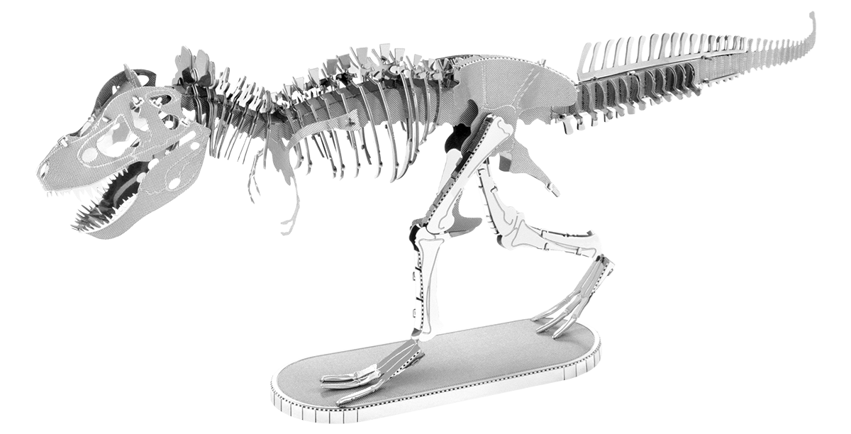Tyrannosaurus Rex Skeleton Steel Model Kit