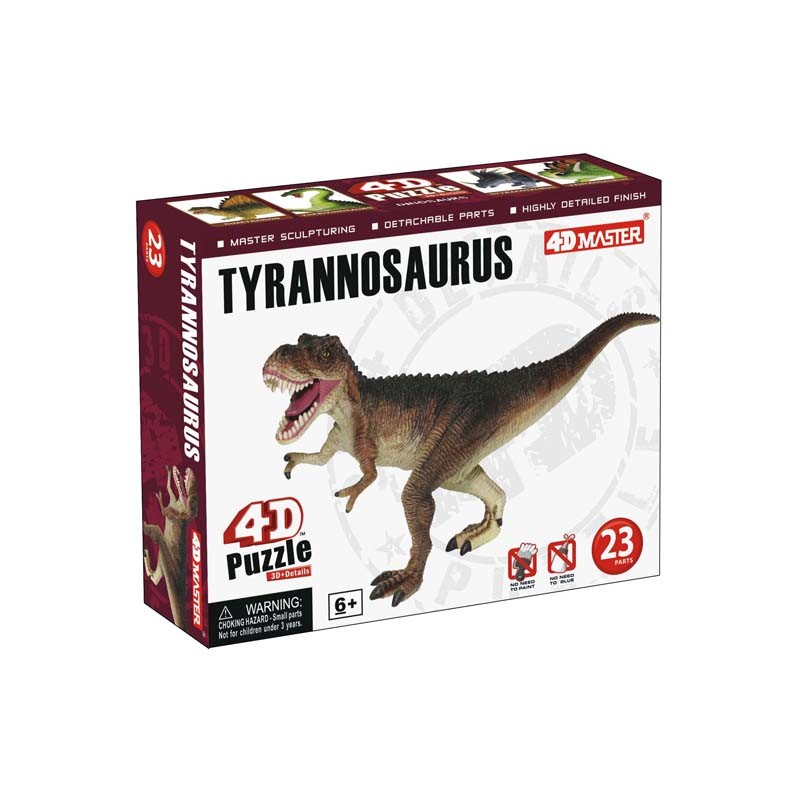 4D Puzzle - Tyrannosaurus