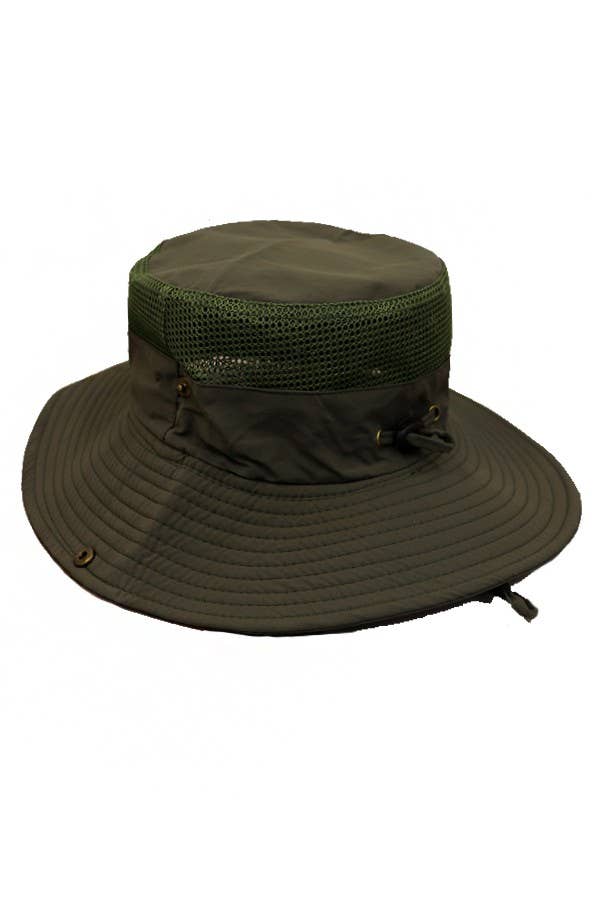 Unisex Mesh Crown Bonnie Fishing Outdoor Camping Hat