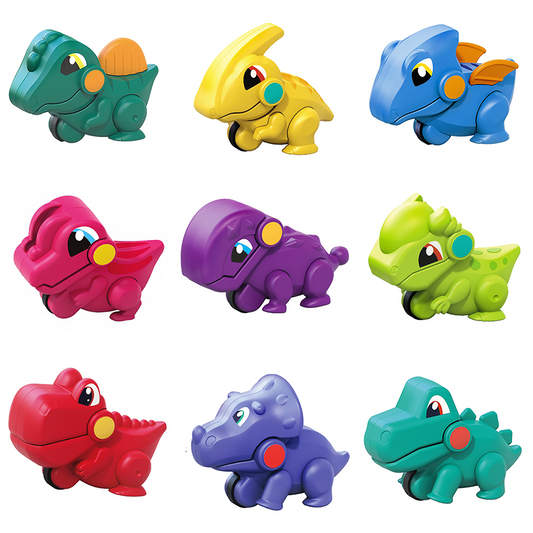 Pocket Dinosaur Push Toys