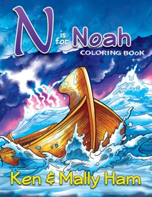 N is for Noah: Coloring Book