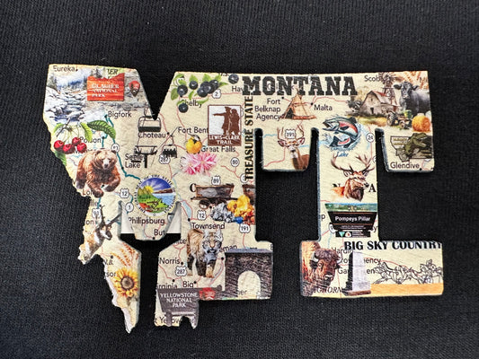 Magnet - Montana Map