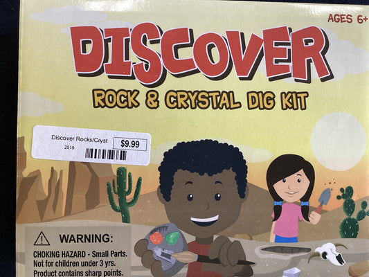 Discover Rocks & Crystals Dig Kit