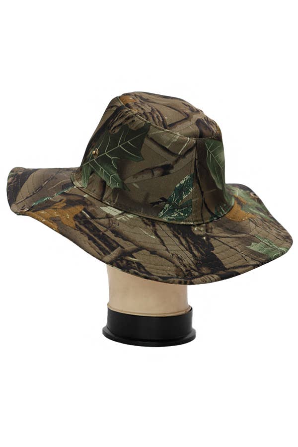 Hunt Camouflage Tactical Outdoor Boonie Bucket Fisherman Hat