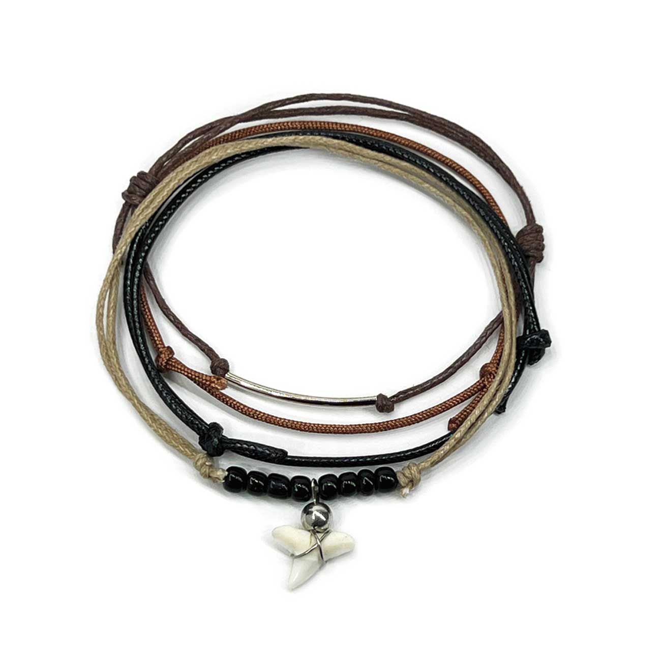 Black Shark Tooth Bracelet