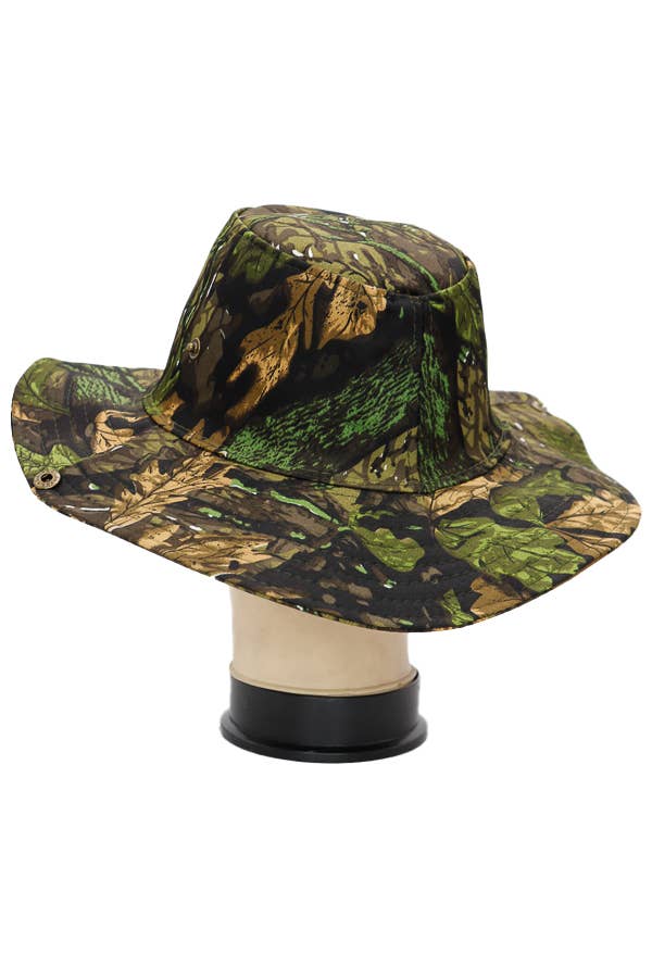 Hunt Camouflage Tactical Outdoor Boonie Bucket Fisherman Hat