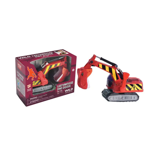 Earth Movers TRex Red 12"