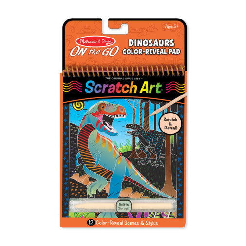 Scratch Art - Dinosaurs