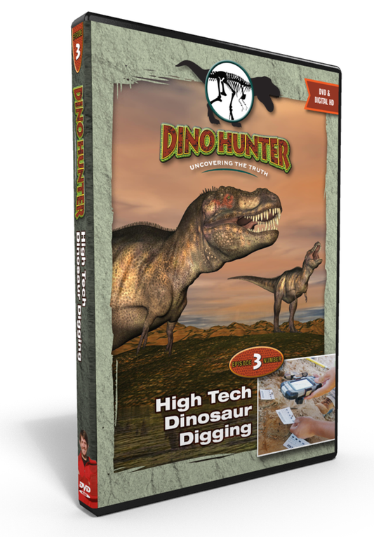 Dino Hunter (Episode 3): High Tech Dinosaur Digging, DVD