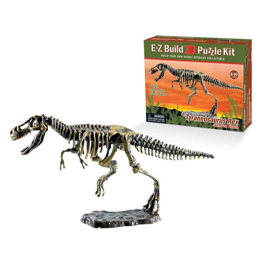E-Z Build Puzzle - T-Rex Skeleton
