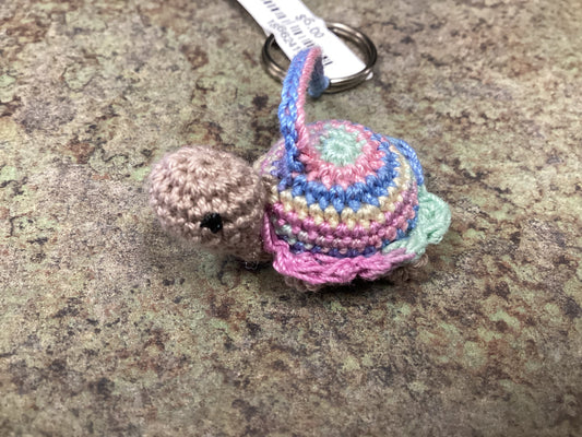 Keychain Crochet Turtle