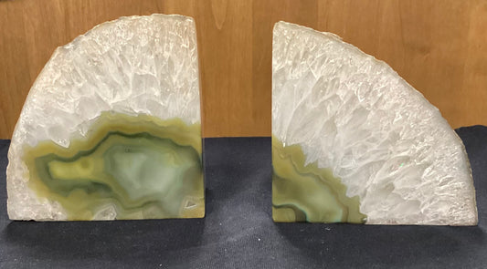 Bookends - Agate - Green BE-2