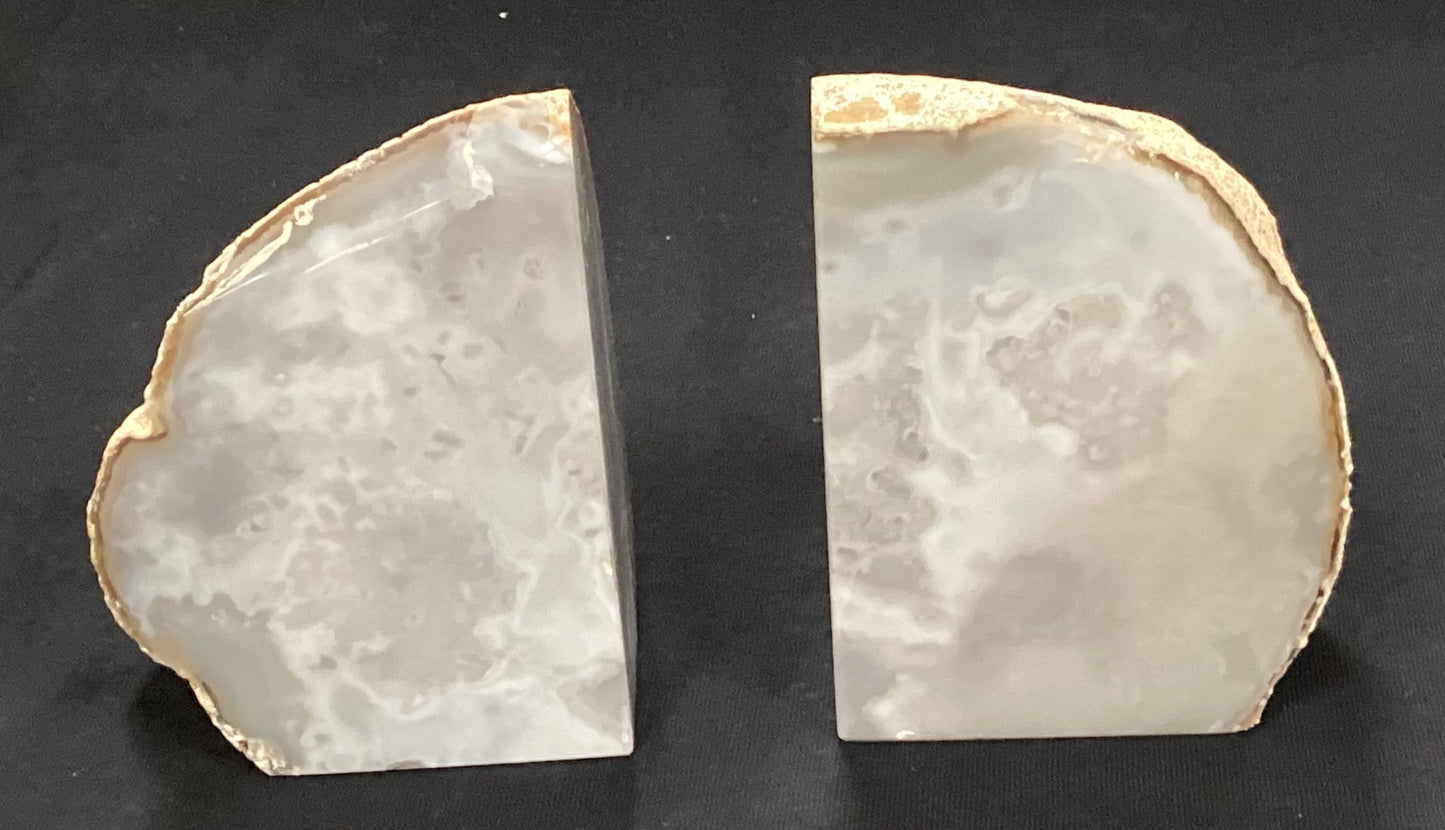 Bookends - Agate - Natural-Natural