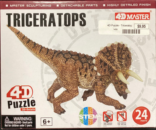 4D Puzzle - Triceratops