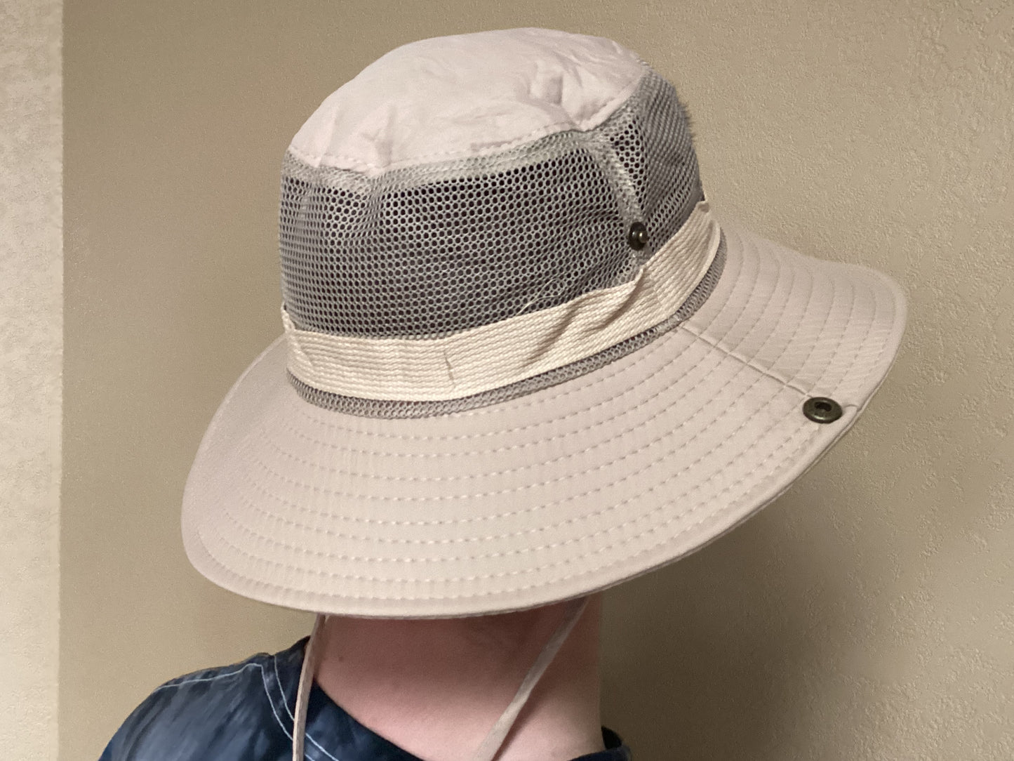 Mesh Crown Outdoor Bucket Fisherman Hat