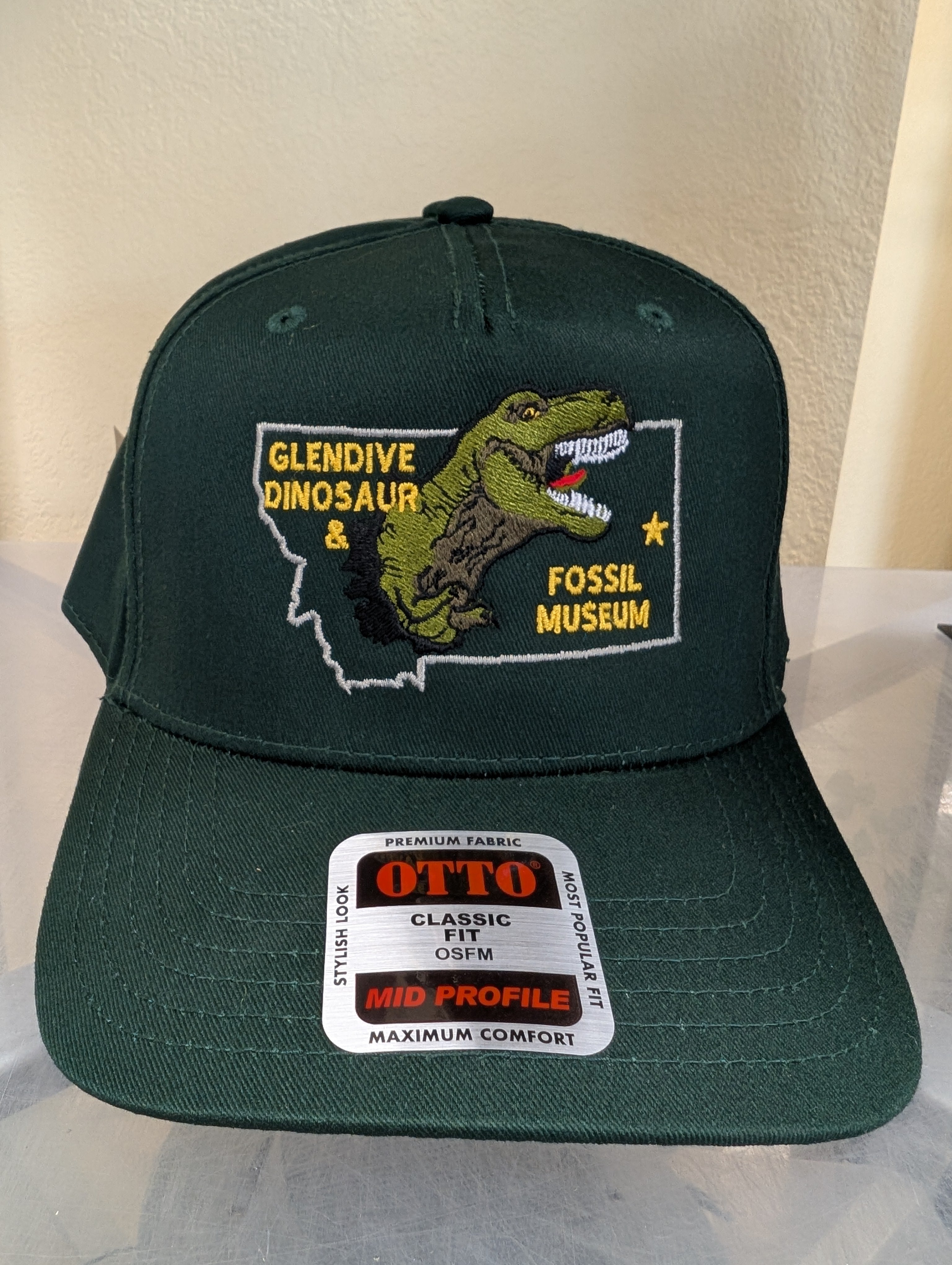 Baseball Hat - GDFM Logo – Glendive Dinosaur & Fossil Museum