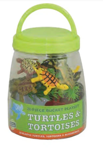 Turtle Bucket Playset 20 pcs
