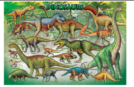 Lunch Box - Dinosaurs Puzzle - 100 pcs