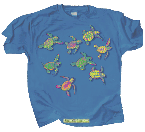 Sea Turtle Glow T-Shirt, Youth