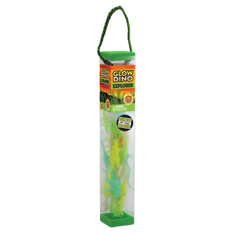 Glow Dinosaur Tube 12 pc