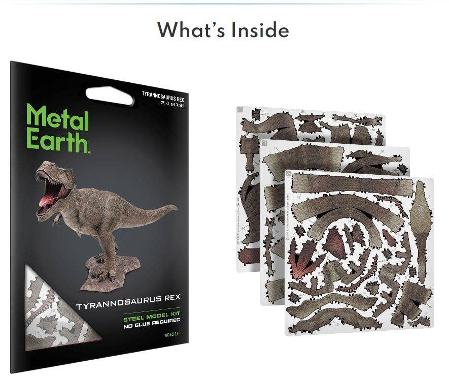 Tyrannosaurus Rex Steel Model Kit