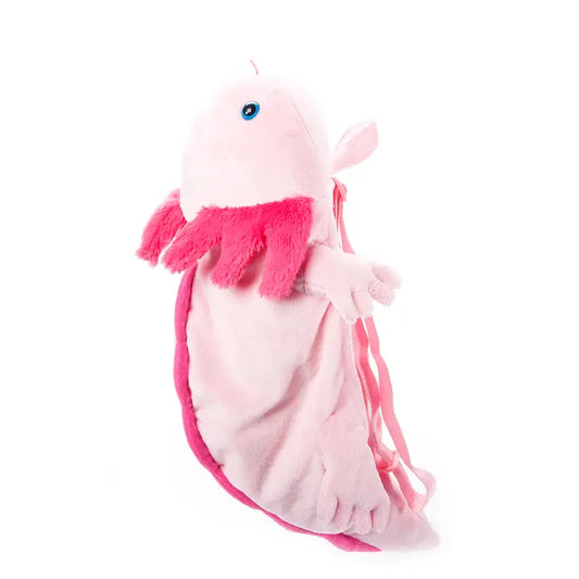 Axolotl Plush Animal Backpack