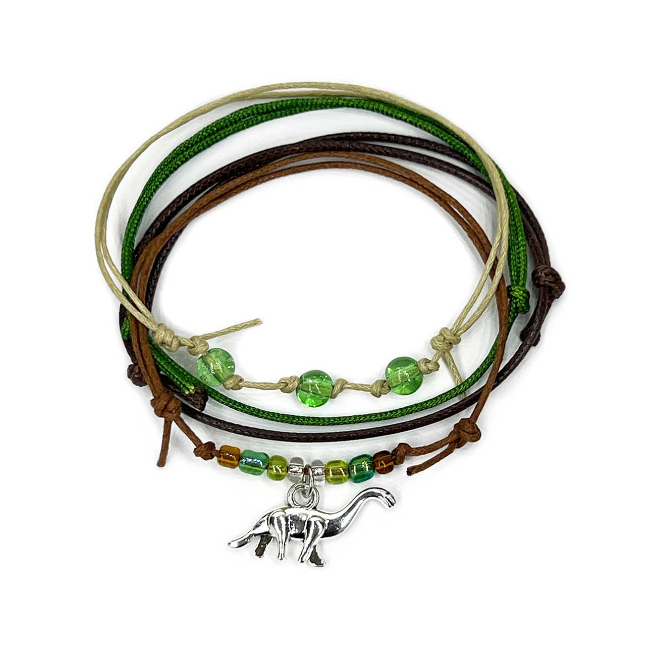 Green Dinosaur Bracelet