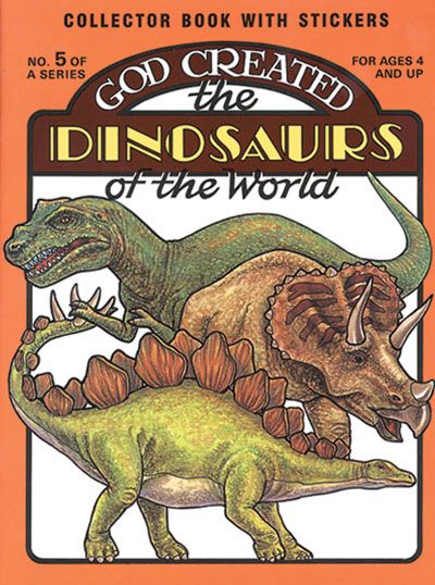 God Created Dinosaurs: Sticker Book