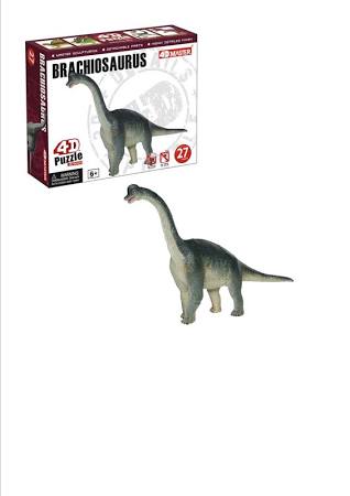 4D Puzzle - Brachiosaurus