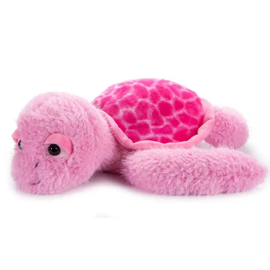Fuzzlez Sea Turtle Pink 14"