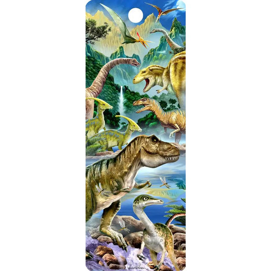 3D Bookmark-Dinosaur Valley
