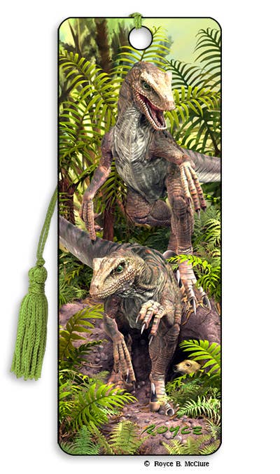 3D Royce bookmark - Bad Boys (Velociraptors)