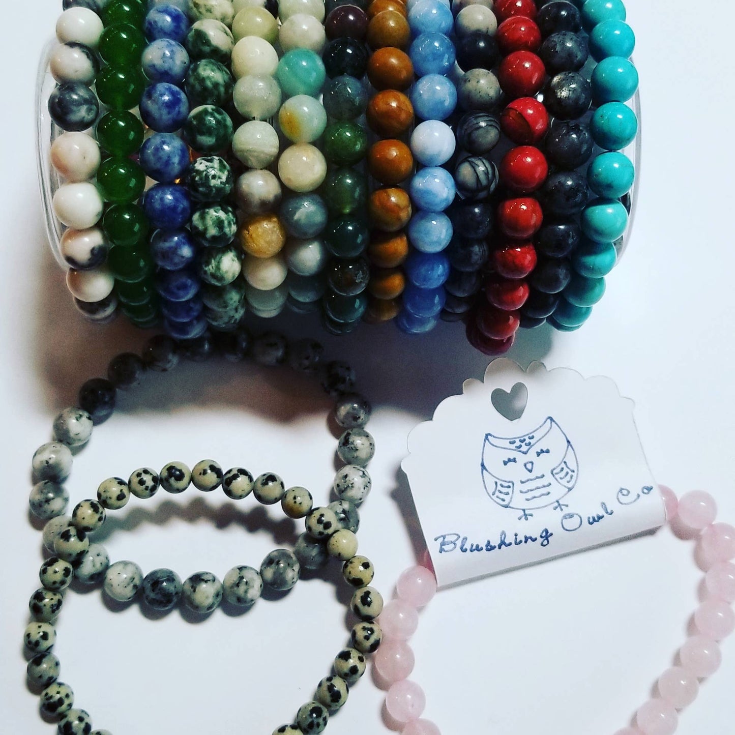 Natural Stone Stretch Bracelets