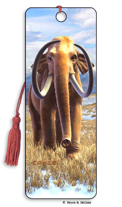 3D Royce bookmark - Mammoth