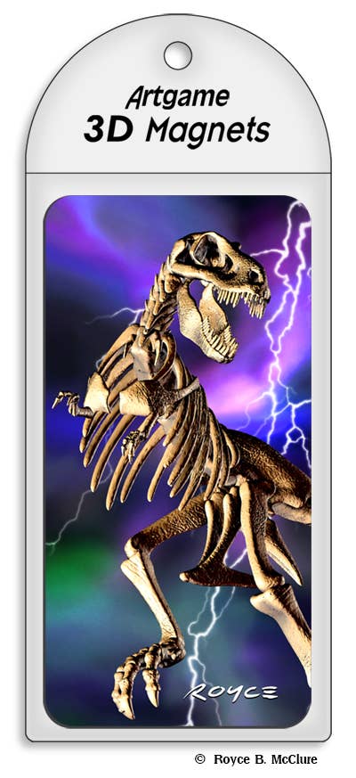 3D Royce Magnet - T-Rex