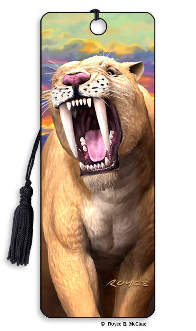 3D Royce bookmark - Sabretooth